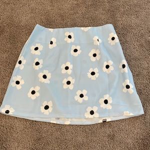Princess Polly Shelly Mini Skirt Blue